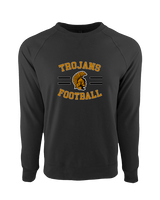 Topeka HS Football Curve - Crewneck Sweatshirt