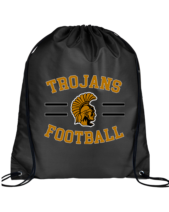 Topeka HS Football Curve - Drawstring Bag