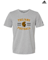 Topeka HS Football Curve - Mens Adidas Performance Shirt