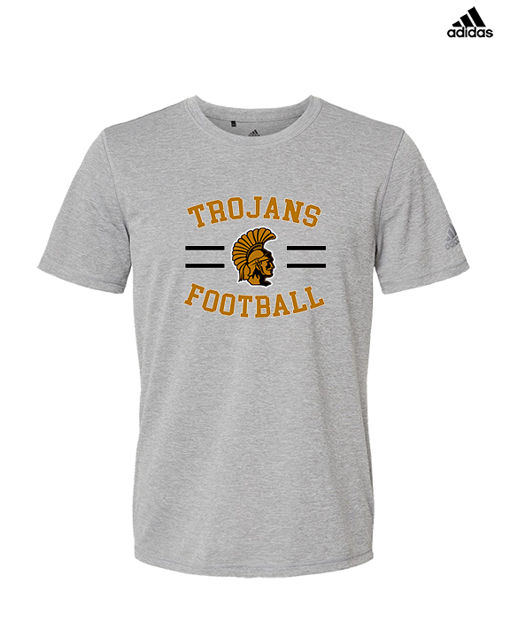Topeka HS Football Curve - Mens Adidas Performance Shirt
