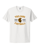Topeka HS Football Curve - Mens Select Cotton T-Shirt