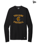 Topeka HS Football Curve - New Era Performance Long Sleeve