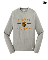Topeka HS Football Curve - New Era Performance Long Sleeve