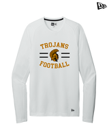 Topeka HS Football Curve - New Era Performance Long Sleeve