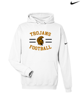 Topeka HS Football Curve - Nike Club Fleece Hoodie