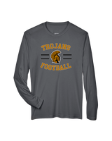 Topeka HS Football Curve - Performance Longsleeve
