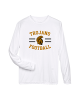 Topeka HS Football Curve - Performance Longsleeve