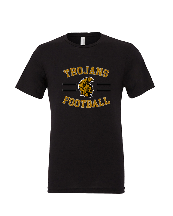 Topeka HS Football Curve - Tri-Blend Shirt