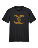 Topeka HS Football Curve - Youth Performance Shirt