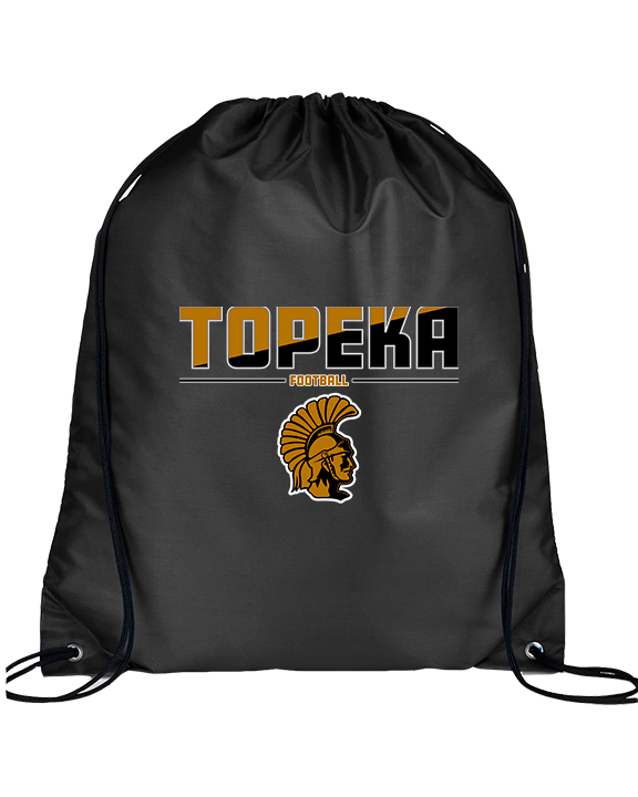 Topeka HS Football Cut - Drawstring Bag
