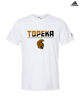 Topeka HS Football Cut - Mens Adidas Performance Shirt
