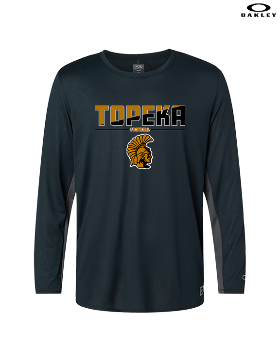 Topeka HS Football Cut - Mens Oakley Longsleeve