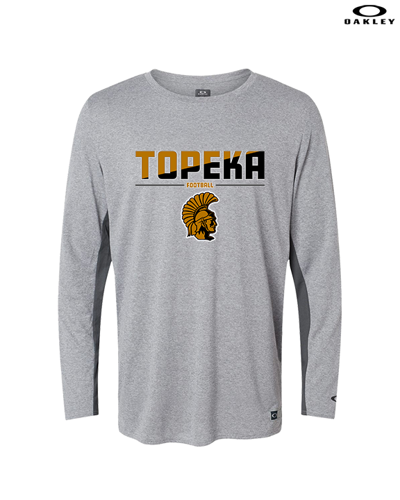 Topeka HS Football Cut - Mens Oakley Longsleeve