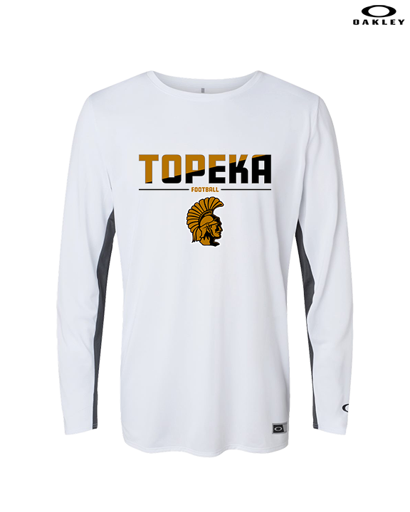 Topeka HS Football Cut - Mens Oakley Longsleeve