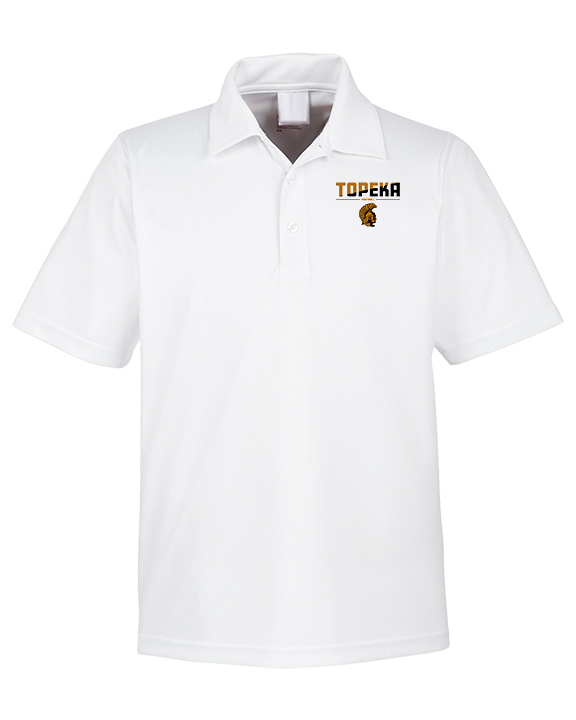 Topeka HS Football Cut - Mens Polo