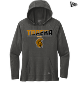 Topeka HS Football Cut - New Era Tri-Blend Hoodie