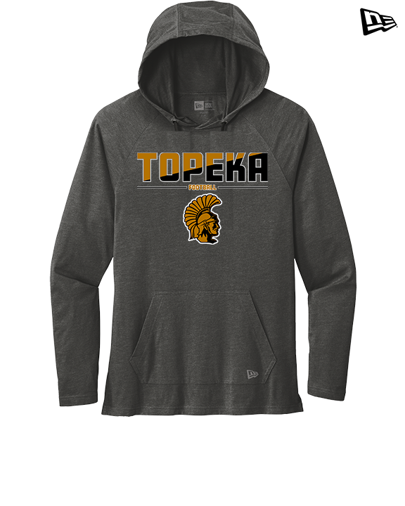 Topeka HS Football Cut - New Era Tri-Blend Hoodie