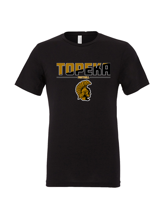 Topeka HS Football Cut - Tri-Blend Shirt