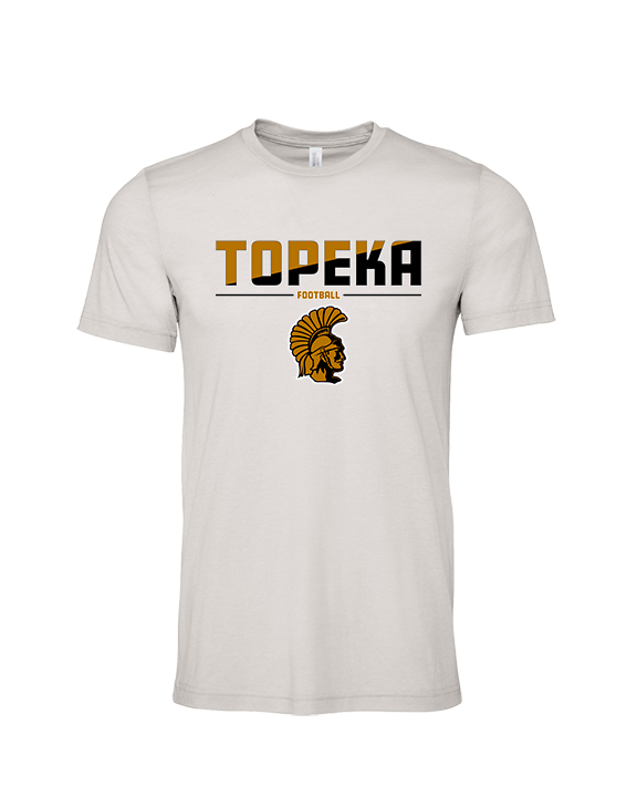 Topeka HS Football Cut - Tri-Blend Shirt