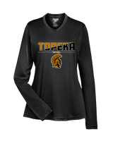 Topeka HS Football Cut - Womens Performance Longsleeve
