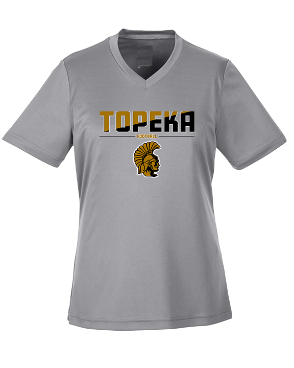 Topeka HS Football Cut - Womens Performance Shirt