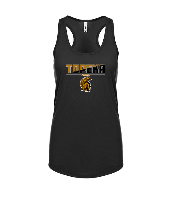 Topeka HS Football Cut - Womens Tank Top