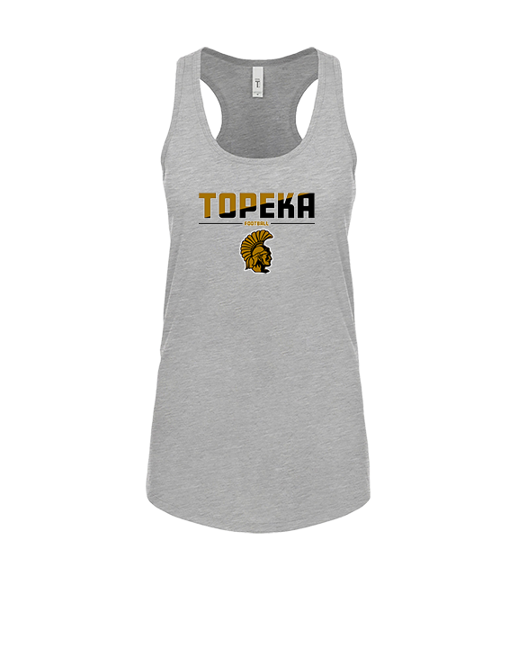 Topeka HS Football Cut - Womens Tank Top