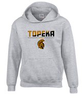 Topeka HS Football Cut - Youth Hoodie