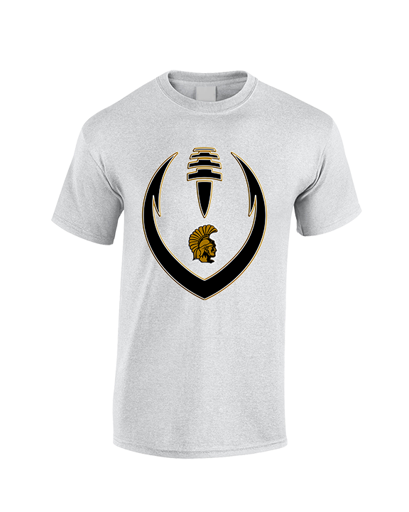 Topeka HS Football Full Football - Cotton T-Shirt