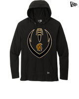 Topeka HS Football Full Football - New Era Tri-Blend Hoodie