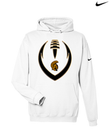 Topeka HS Football Full Football - Nike Club Fleece Hoodie