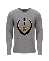 Topeka HS Football Full Football - Tri-Blend Long Sleeve