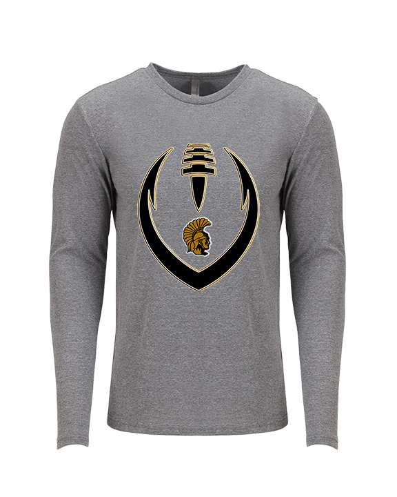 Topeka HS Football Full Football - Tri-Blend Long Sleeve