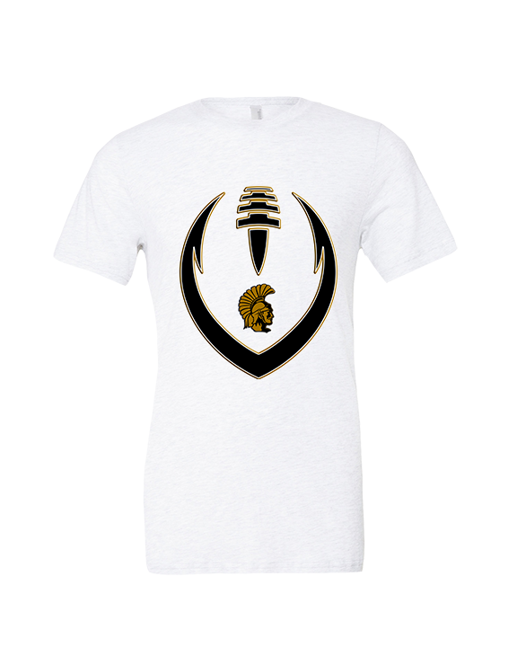 Topeka HS Football Full Football - Tri-Blend Shirt