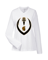 Topeka HS Football Full Football - Womens Performance Longsleeve