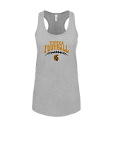 Topeka HS Football Full Football - Womens Tank Top