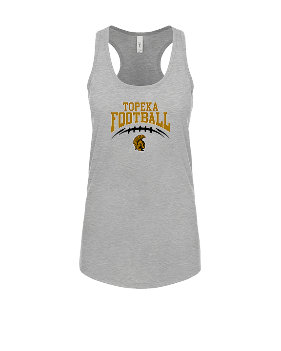 Topeka HS Football Full Football - Womens Tank Top
