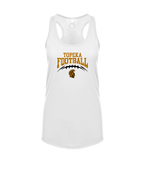 Topeka HS Football Full Football - Womens Tank Top