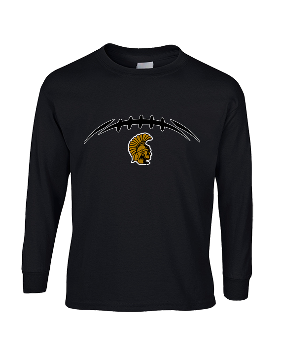 Topeka HS Football Laces - Cotton Longsleeve