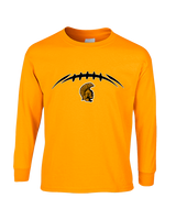 Topeka HS Football Laces - Cotton Longsleeve