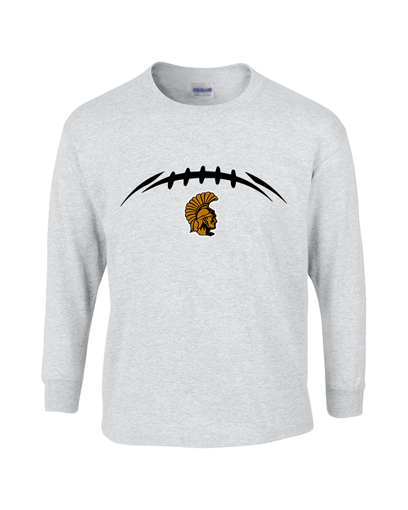 Topeka HS Football Laces - Cotton Longsleeve