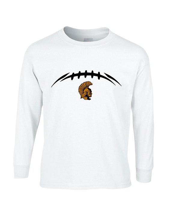 Topeka HS Football Laces - Cotton Longsleeve