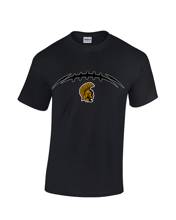 Topeka HS Football Laces - Cotton T-Shirt