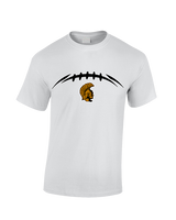 Topeka HS Football Laces - Cotton T-Shirt