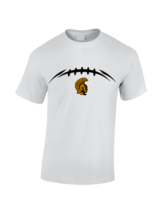 Topeka HS Football Laces - Cotton T-Shirt