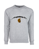 Topeka HS Football Laces - Crewneck Sweatshirt