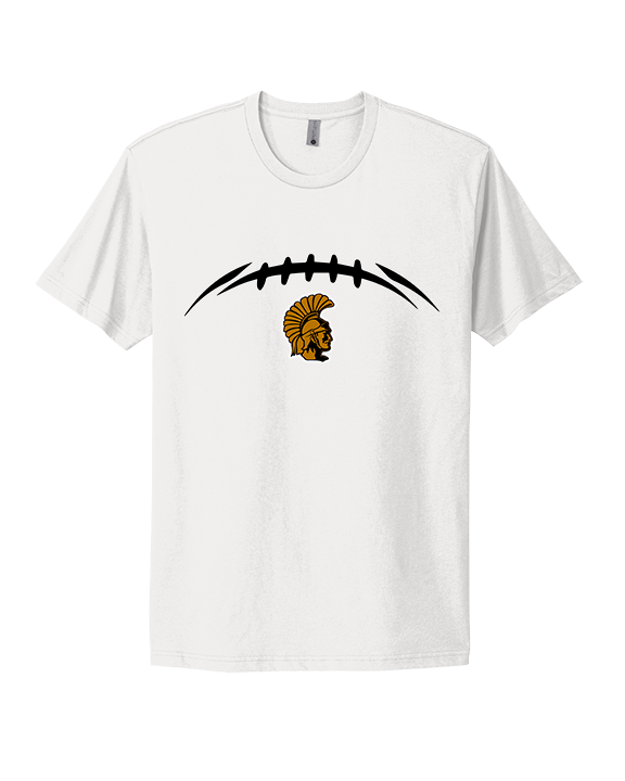 Topeka HS Football Laces - Mens Select Cotton T-Shirt