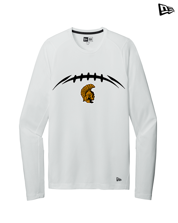 Topeka HS Football Laces - New Era Performance Long Sleeve
