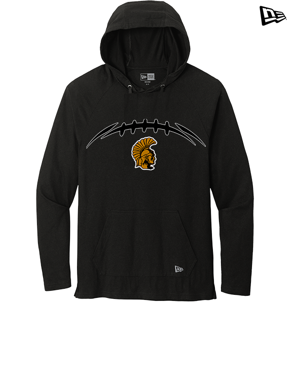 Topeka HS Football Laces - New Era Tri-Blend Hoodie
