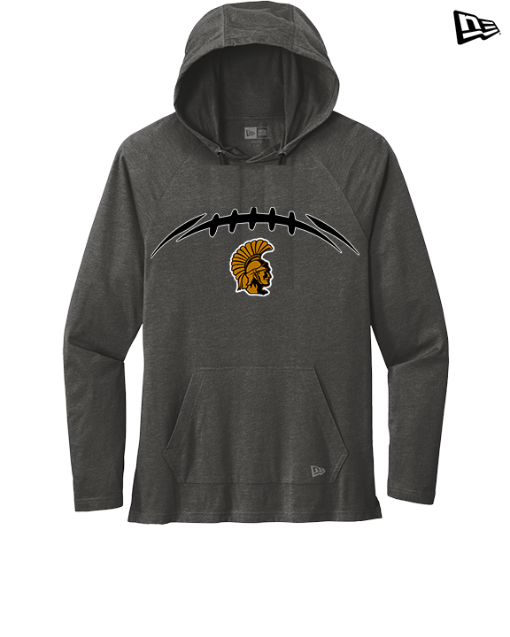 Topeka HS Football Laces - New Era Tri-Blend Hoodie